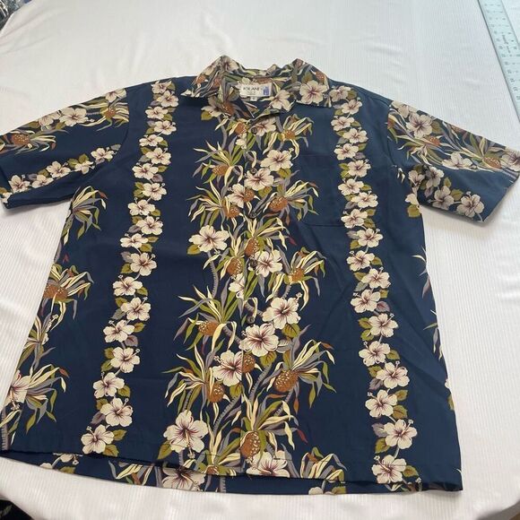 Iolani Hawaii VTG Short Sleeve Button Up Shirt Size Small - Picture 1 of 6